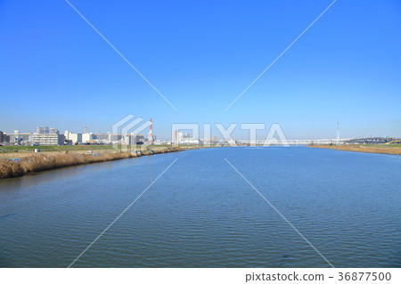Edogawa seen from Ichikawabashi 36877500