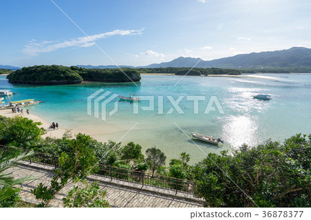 Landscape of Kaping Bay seen from Kabira Park Observatory 36878377