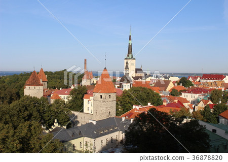 Tallinn Old Town Landscape World Heritage Estonia Europe Baltic 3 countries 36878820