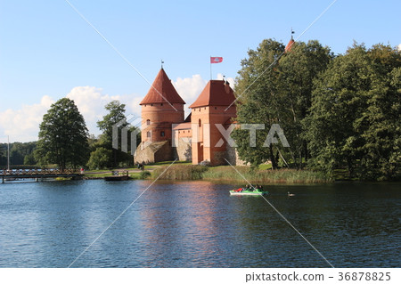 特拉凱城堡老城堡立陶宛歐洲 特拉凱城堡老城堡立陶宛歐洲 36878825