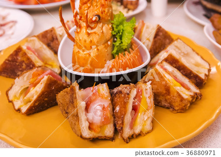  海鮮，龍勝三美，海鮮，龍蝦三明治，龍蝦三明治 36880971