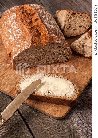 Slice of bread. Slice of bread. 36881075