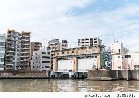 Kamejima River Water Gate (From the Sumida River) 36881613