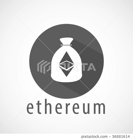 Ethereum Bag Icon, Vector 36881614