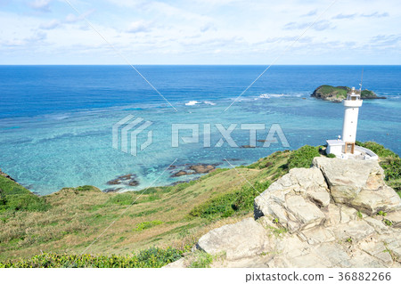Landscape of Ishigakijima · Hirakubosaki lighthouse 36882266
