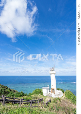 Landscape of Ishigakijima · Hirakubosaki lighthouse 36882270
