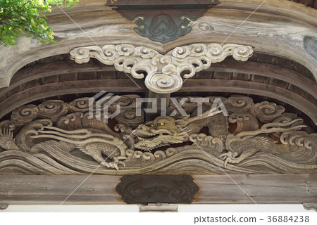 Photograph the scenery of the temple ground of Otoshin Shrine in Esashi-cho, Hokkaido Photograph the scenery of the temple ground of Otoshin Shrine in Esashi-cho, Hokkaido 36884238