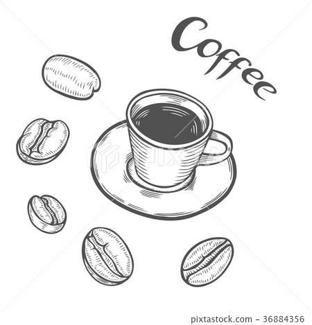 cup of coffee cup of coffee 36884356