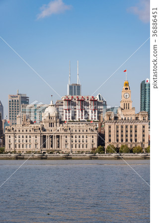 中國，上海外體，白天，垂直構成 36886451