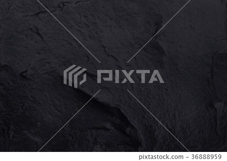 Dark grey black slate texture in natural pattern 36888959