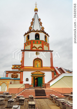 Epiphany Cathedral in Irkutsk. Russia Epiphany Cathedral in Irkutsk. Russia 36889368