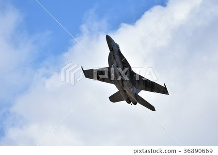 US Navy fighter attack aircraft FA-18E Super Hornet 36890669