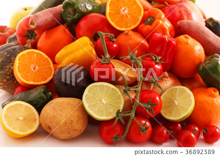 Fresh vegetables and fruits Fresh vegetables and fruits 36892389