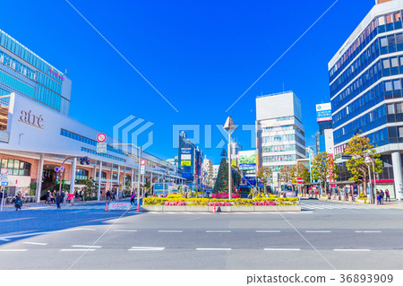 Scenery in front of the Kitaguchi station in Tokyo Kichijoji station Scenery in front of the Kitaguchi station in Tokyo Kichijoji station 36893909