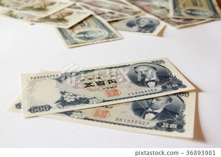 500日元的賬單 500日元的賬單 36893981