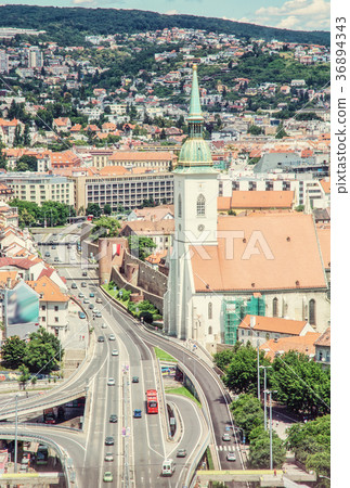 Saint Martin's cathedral in Bratislava, Slovakia 36894343
