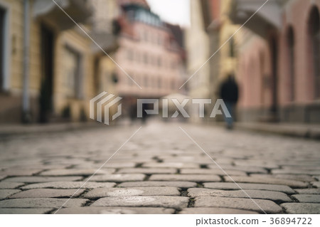 low angle closeup background of old pavement with low angle closeup background of old pavement with 36894722