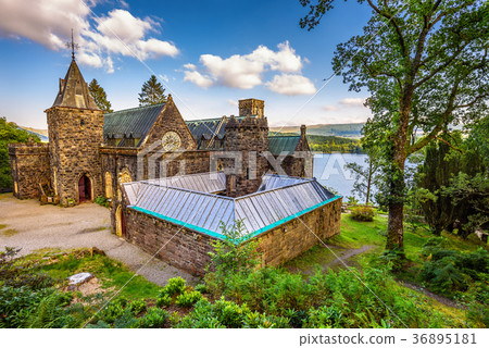 St Conans Kirk located on the banks of Loch Awe 36895181
