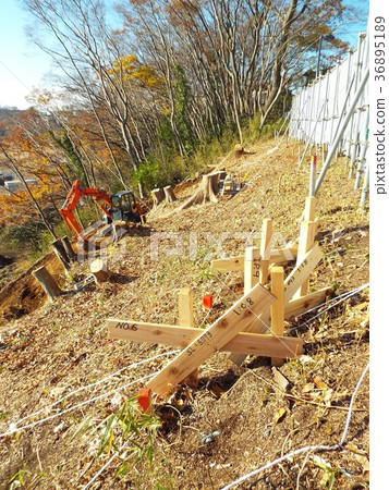 We are promoting the slope shaping of steep slopes We are promoting the slope shaping of steep slopes 36895189