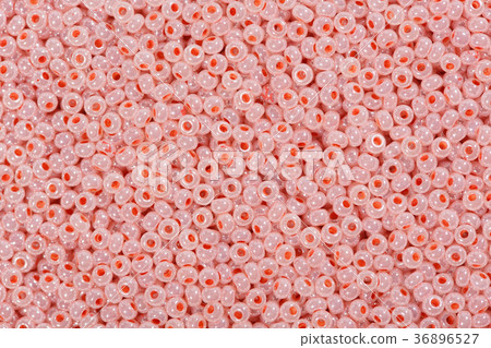 Hot pink seed beads. Hot pink seed beads. 36896527