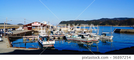 Scenery of Kada fishing port Kada, Wakayama city, Wakayama prefecture 36897254