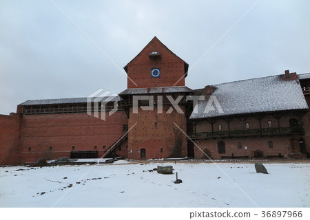 Winter in Latvia, Turaida Castle (Turaidas Pils of Latvia) 36897966