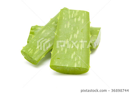 Aloe vera sliced isolated Aloe vera sliced isolated 36898744