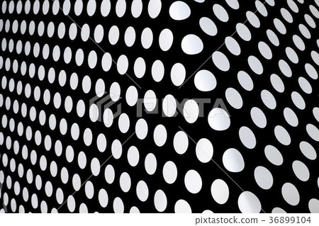 Abstract background with repeating white circles 36899104