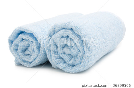 pile of rainbow colored towels 36899506