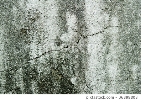 Texture cracked concrete wall spray mottled pattern white gray stain crack 36899808