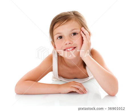 Smiling little girl 36901012