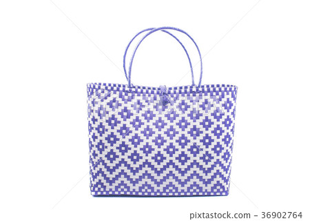 violette wicker woman's tote bag, isolated violette wicker woman's tote bag, isolated 36902764