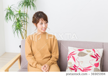放鬆的女人 36905994