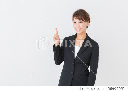 Smiley female business Smiley female business 36906061