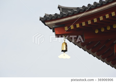 房屋的屋簷，風石（黑井宮第一大道（修復），平塚宮遺址/奈良縣奈良市） 36906906