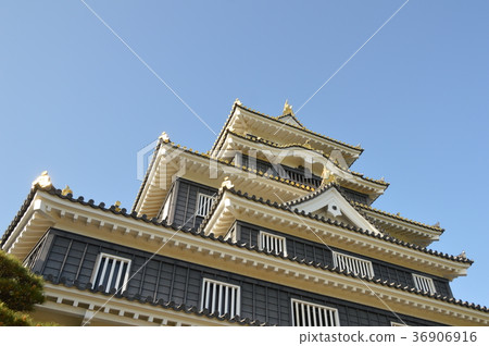 Reconstruction of Okayama castle Tenshi (Okayama city Okayama city Kita-ku) 36906916
