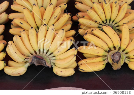 Ripe banana is delicious in the market. Ripe banana is delicious in the market. 36908158