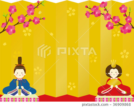 Hinamatsuri background illustration 36909868
