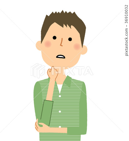 Young man dad think 36910032