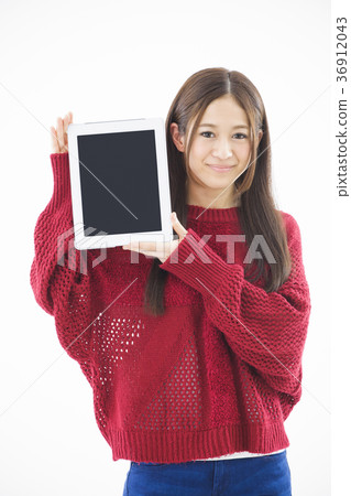 女性小姐微笑生活方式 36912043