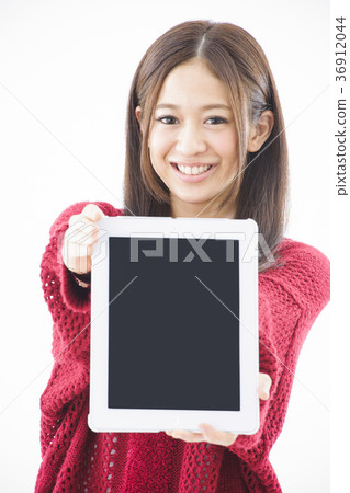 女性小姐微笑生活方式 36912044