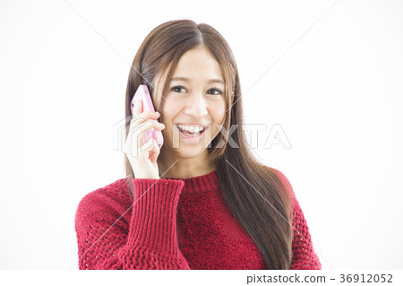 女性小姐微笑生活方式 36912052