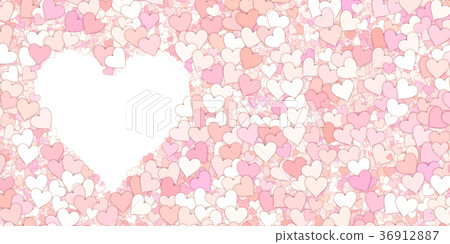 Bright and detailed love frame close-up background 36912887