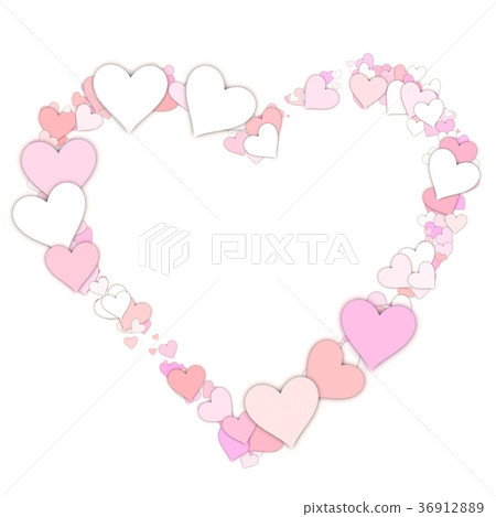 Bright and detailed love frame close-up background 36912889