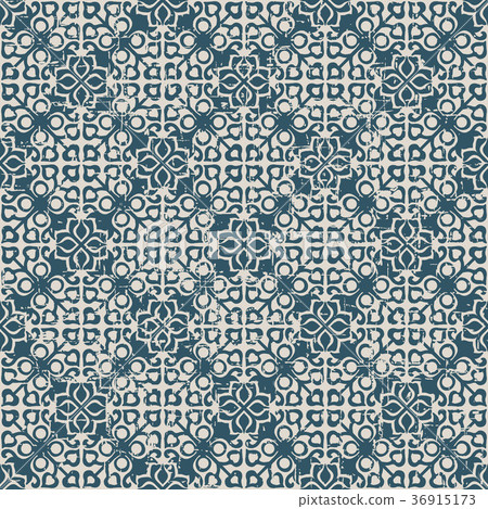 Seamless retro worn out background vintage pattern Seamless retro worn out background vintage pattern 36915173