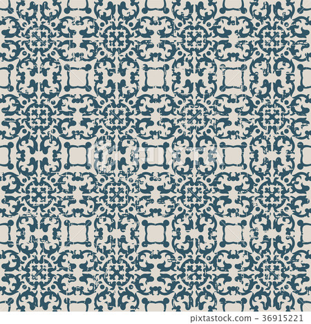 Seamless retro worn out background vintage pattern Seamless retro worn out background vintage pattern 36915221