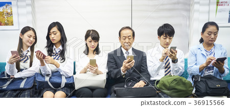 A train passenger A train passenger 36915566