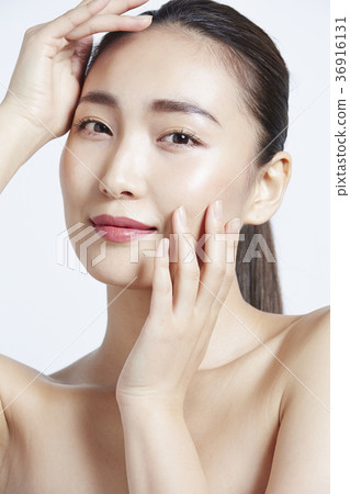 美麗的女人美容肖像 美麗的女人美容肖像 36916131