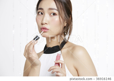 美麗的女人美容肖像 36916146