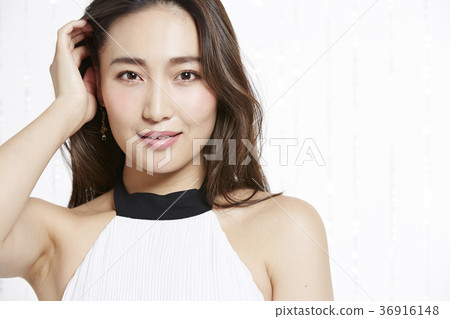 美麗的女人美容肖像 36916148